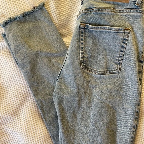 JJXX Light Blue Cropped Jeans - Picture 1 of 5
